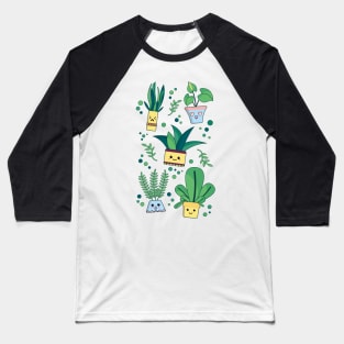 Collection of Cute Plants #1 Baseball T-Shirt